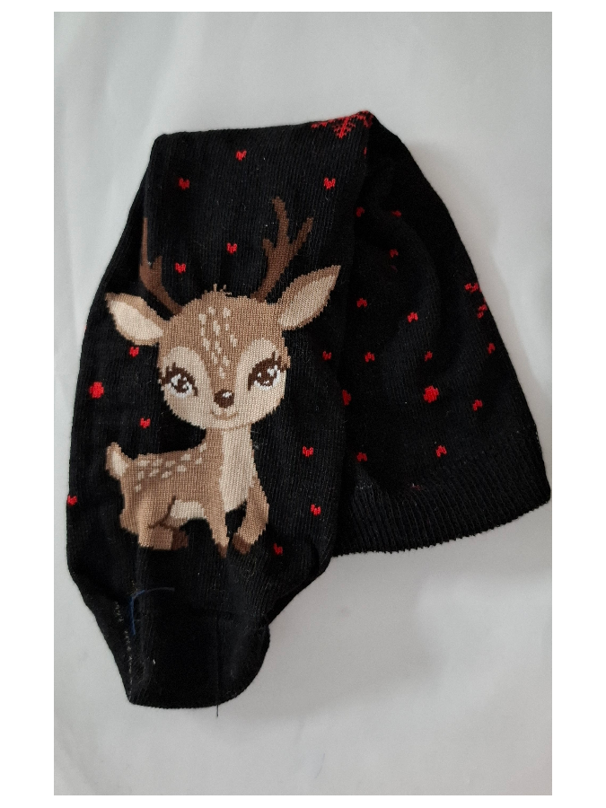 Women's Christmas Small Reindeer Lady pattern...