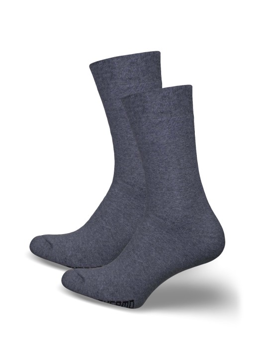 Men's THERMO-SILVER solid colour socks 0590