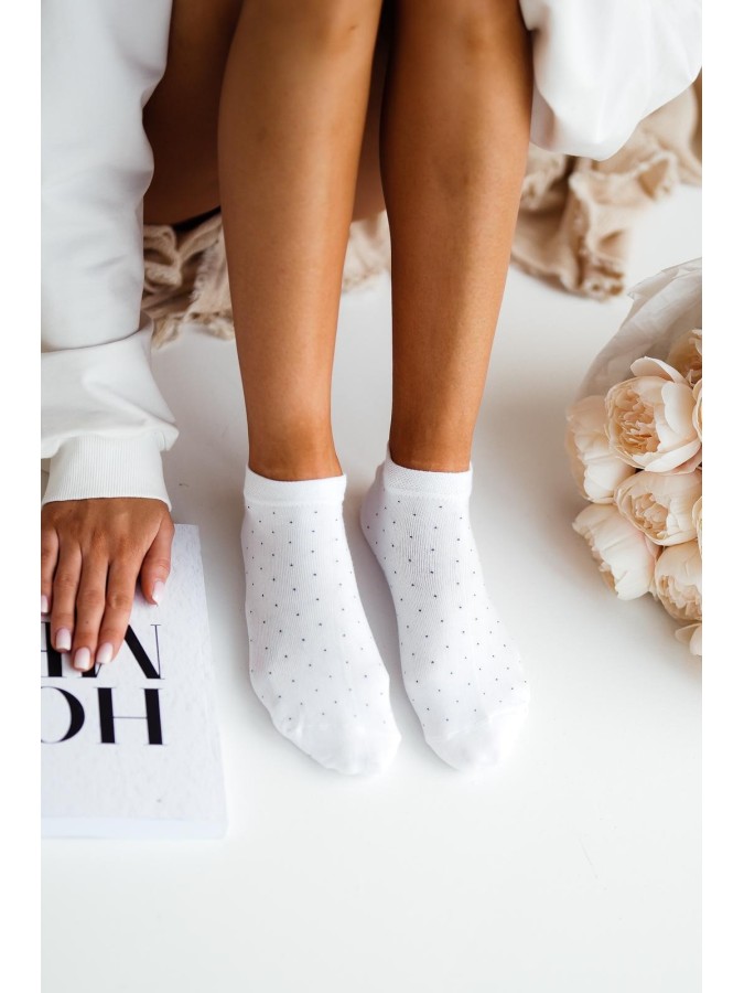 Stopki damskie Kropeczki 1146.001