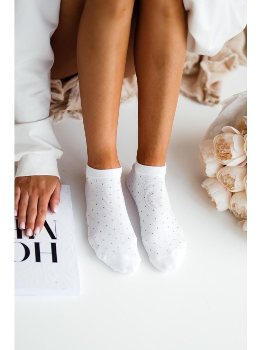 Stopki damskie Kropeczki 1146.001