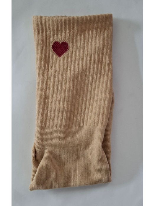 Women's Little Heart pattern socks 0200.145