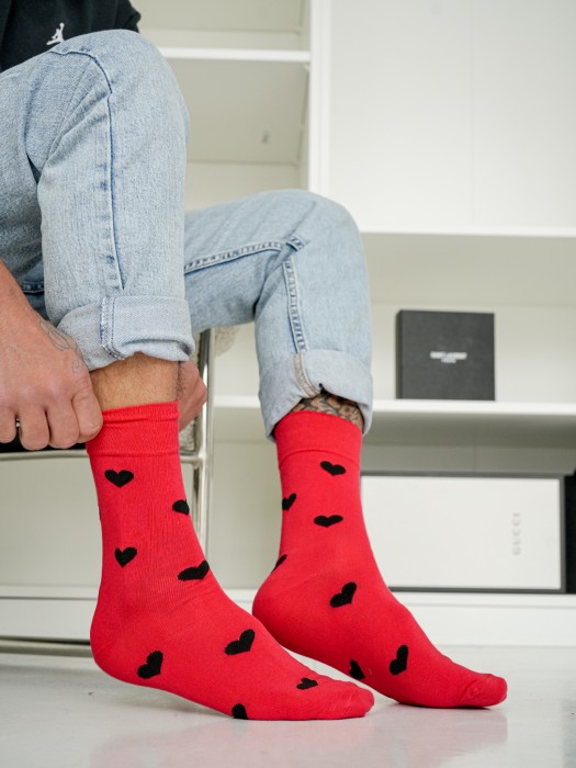 Men's socks Hearts 0125.134
