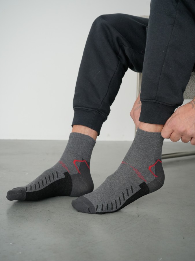 Men's ACTIVE 053 short socks 0224.053
