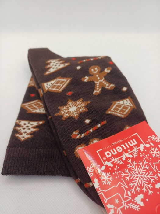 Children's Christmas socks Gingerbread 1306.012