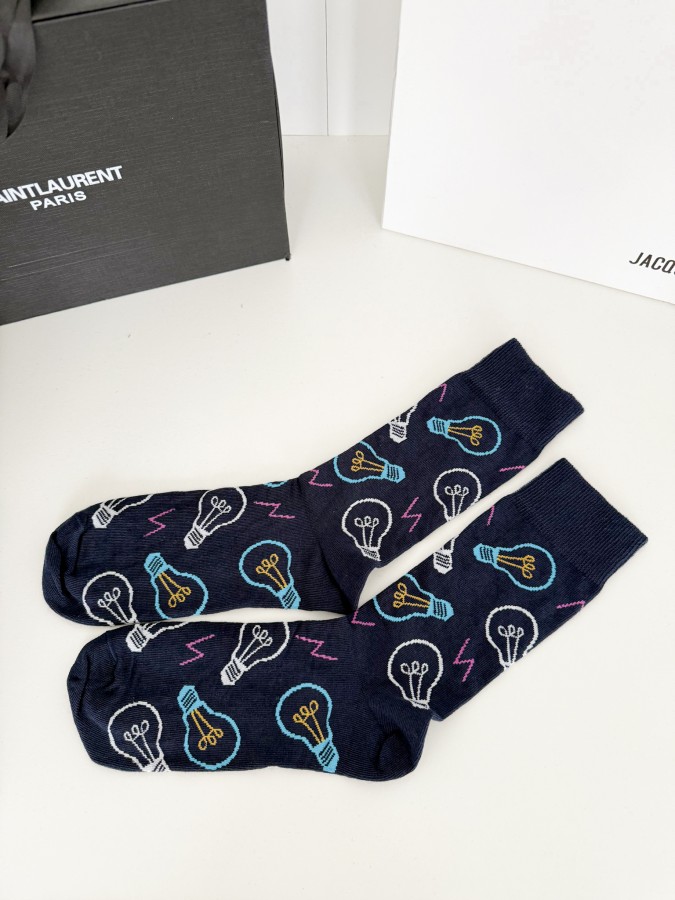 Skarpetki męskie Żarówki 0125.138