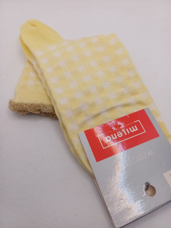 Women's checkered socks 0200.213