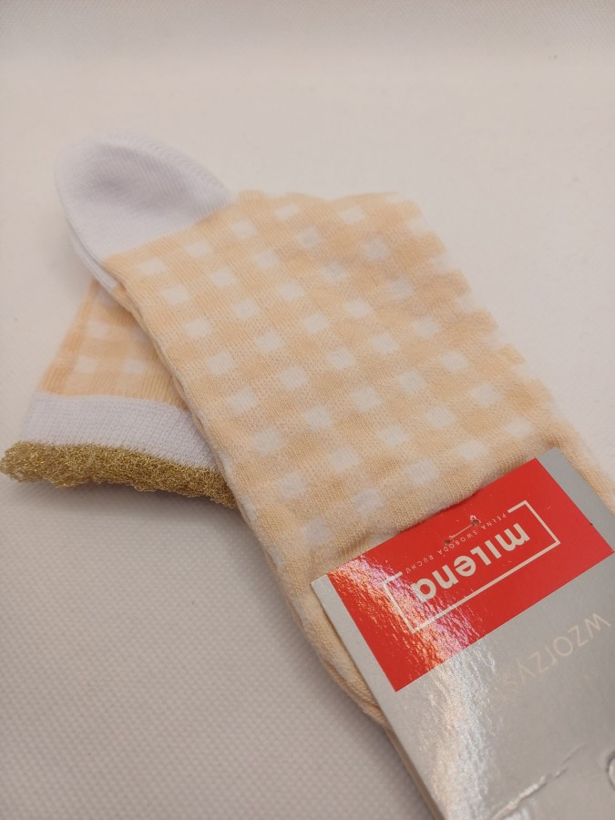 Women's checkered socks 0200.213