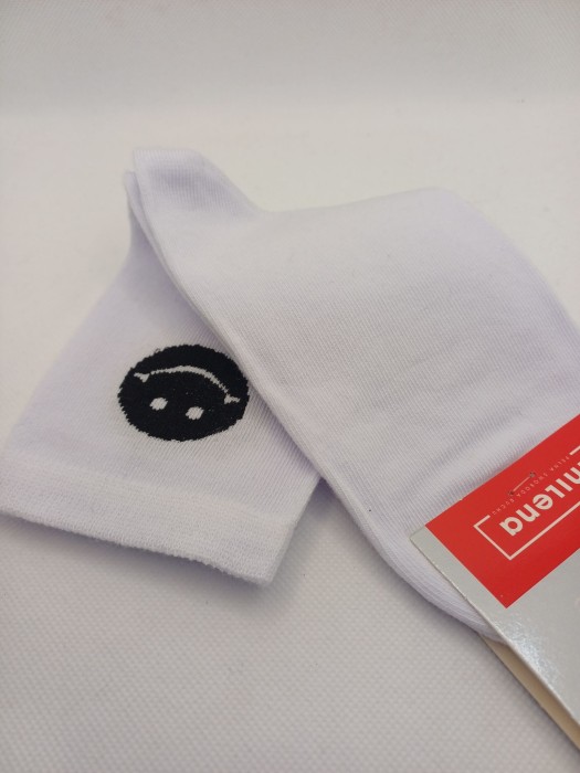 Women's Emoji pattern socks 0200.214