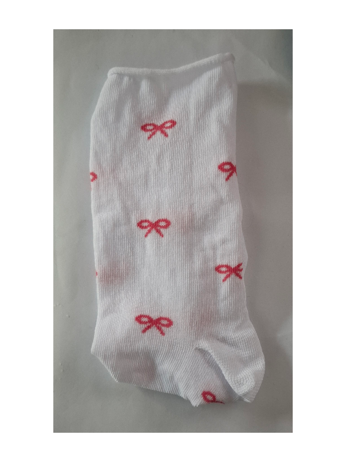 Women's Little Bow pattern socks 0200.209