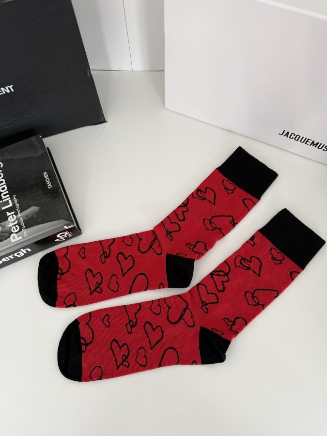 Men's Hearts Contours socks  0125.139