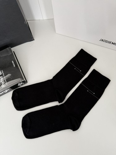 Men's cotton little pattern dress socks 0040.018