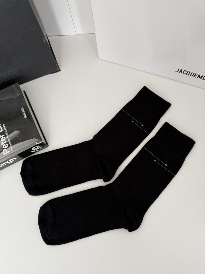 Men's cotton little pattern dress socks 0040.018