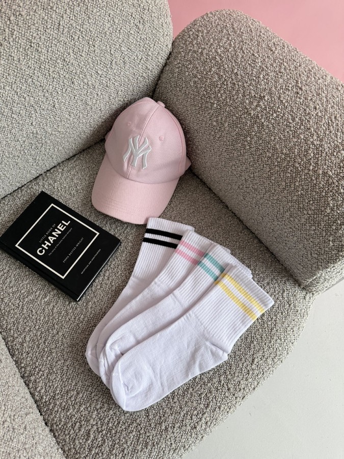 Women's stripes pattern socks 0200.212