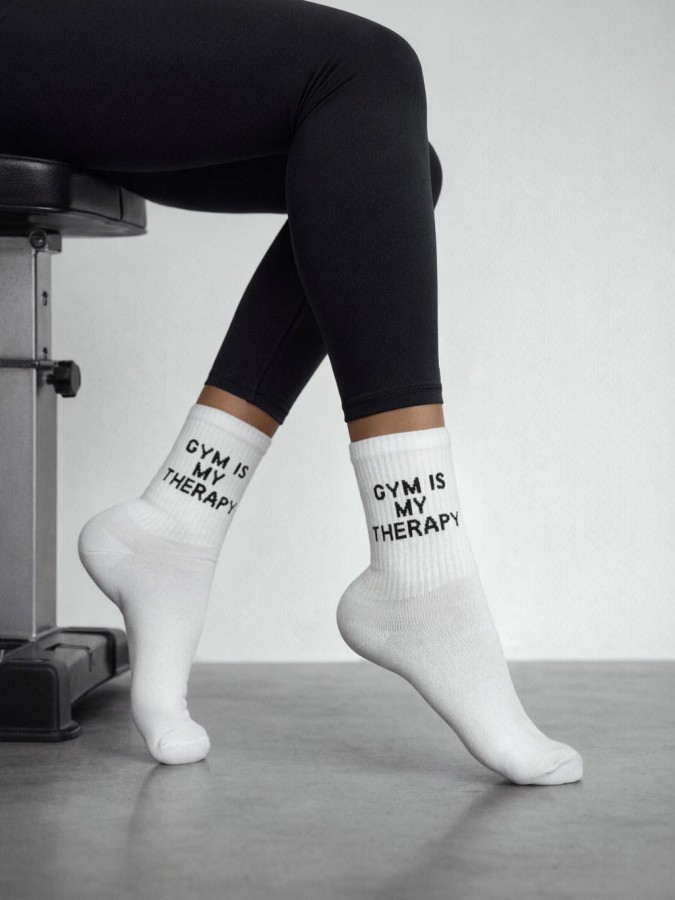 Skarpetki damskie GYM IS MY THERAPY 0200.222