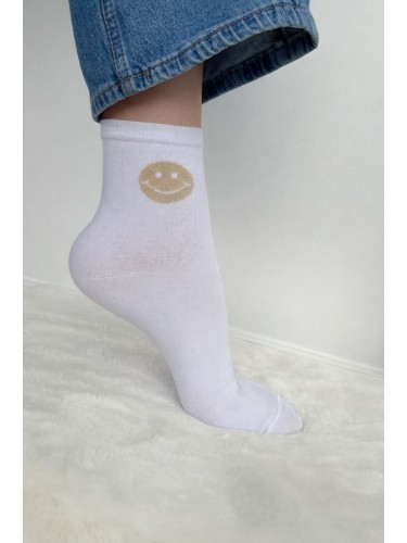 Women's Emoji pattern socks 0200.214 2