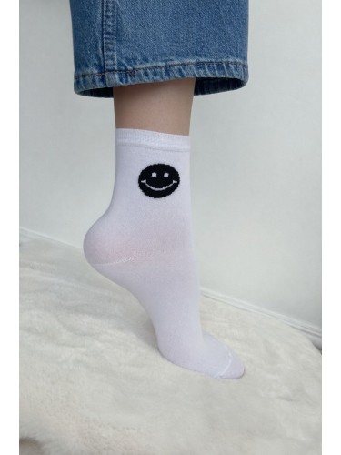 Women's Emoji pattern socks 0200.214