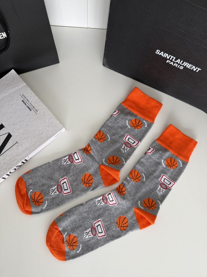 Men's Basketball pattern socks 0125.042