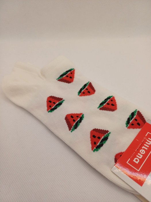 Women's Watermelons pattern low ankle socks 1146.061