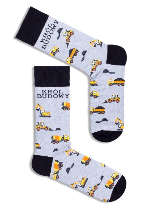 Men's Construction Work pattern socks 0125.061