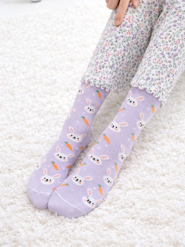 Children's socks Cute Rabbits & Carrots 1184.063 2