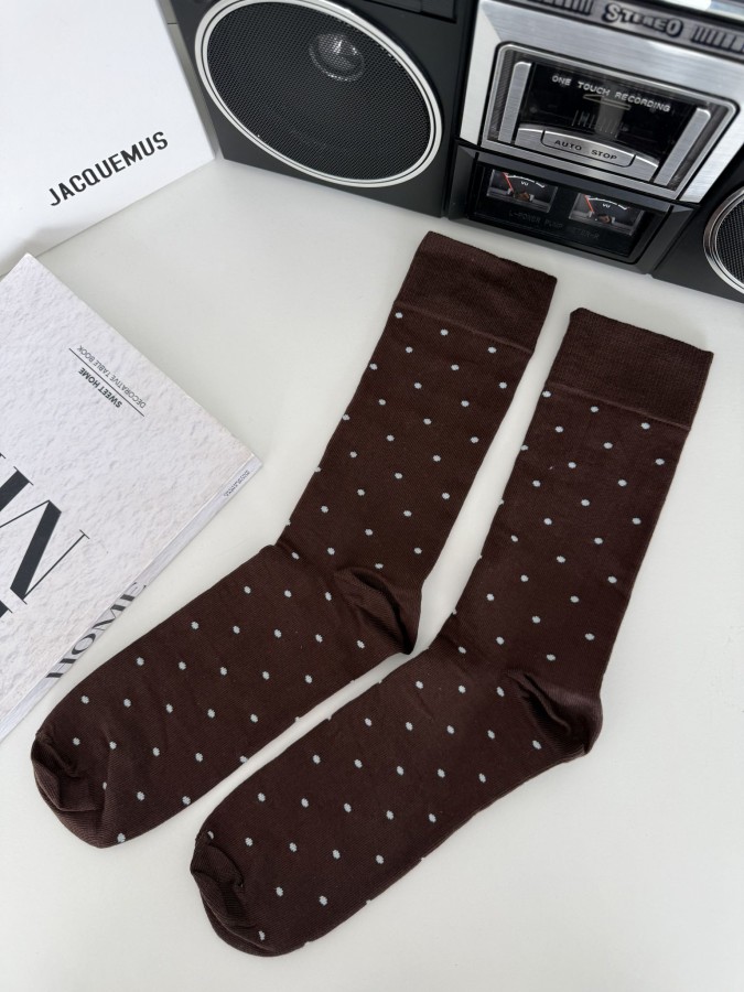 Men's Dots pattern socks  0125.146
