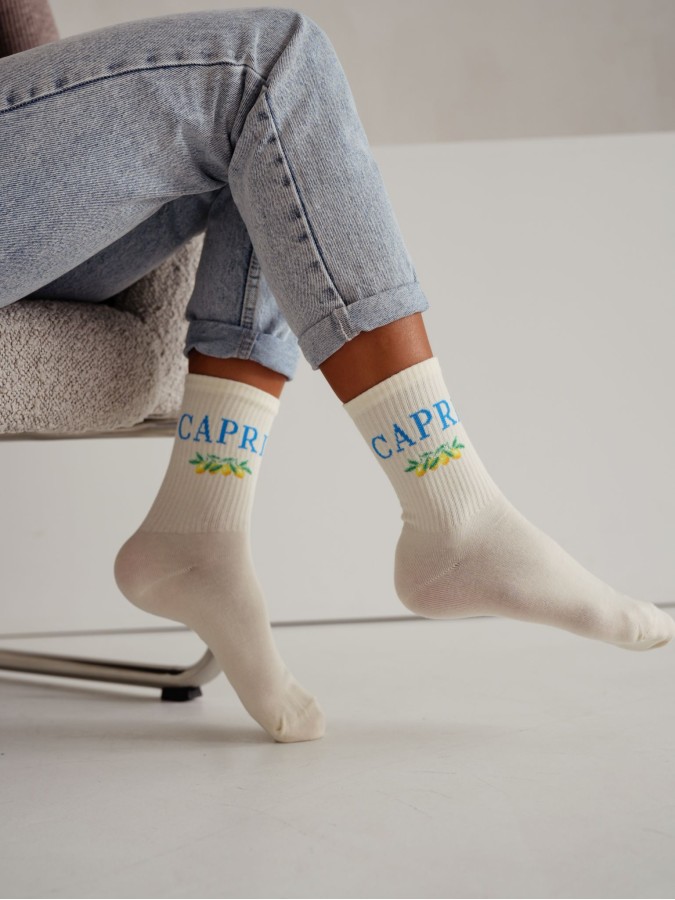Women's CAPRI pattern socks 0200.239