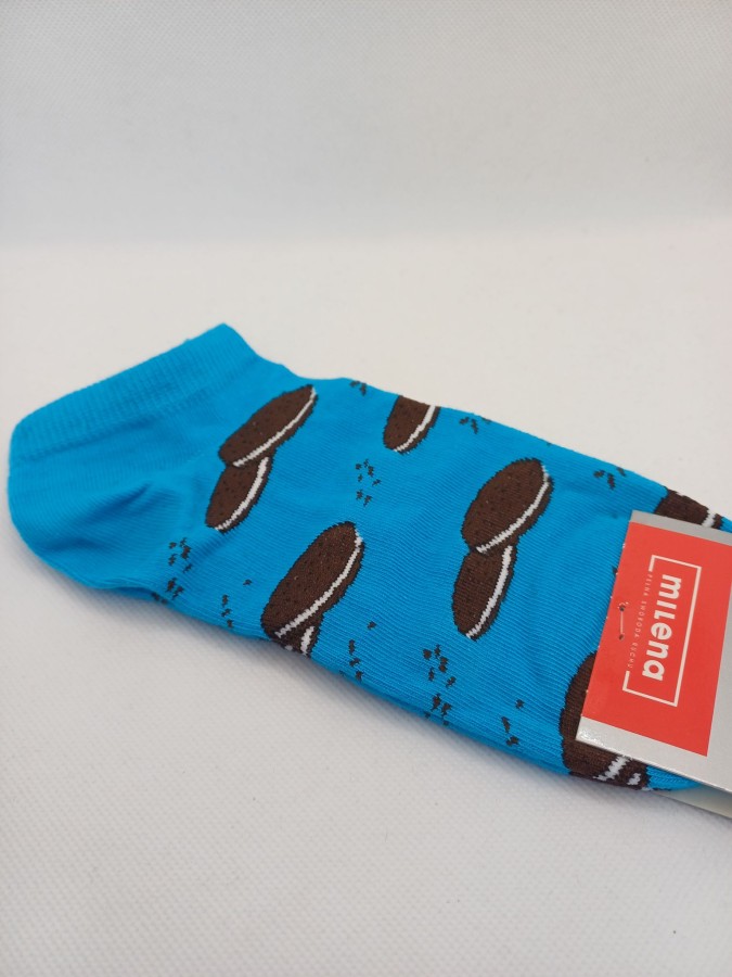 Women's Cookies pattern low ankle socks 029.1146