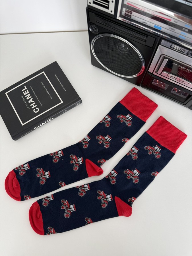 Men's Tractors pattern socks  0125.145