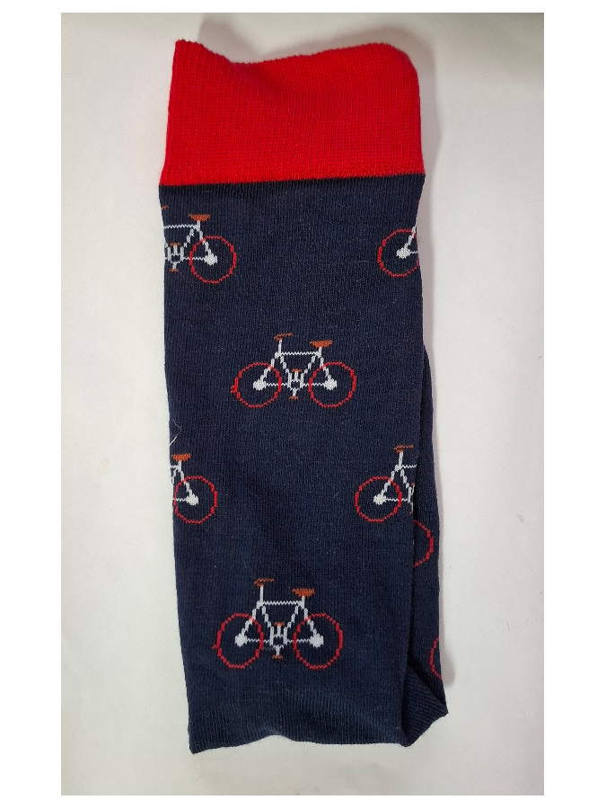 Men's Bicycles pattern socks 0125.149