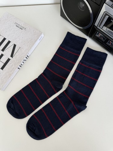 Men's Thin stripes pattern socks  0125.148 2