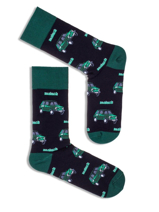 Men's Fiat 126p pattern socks 0125.058