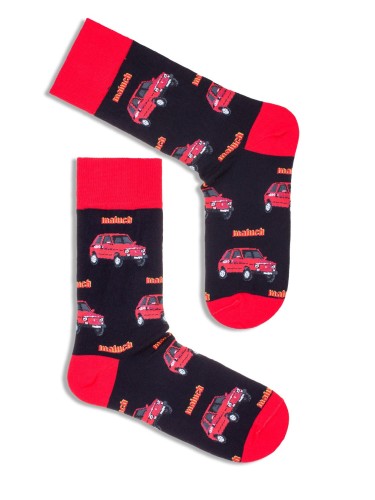 Men's Fiat 126p pattern socks 0125.058 2