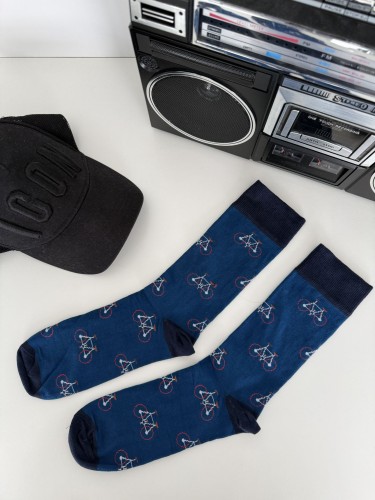 Men's Bicycles pattern socks 0125.149 2
