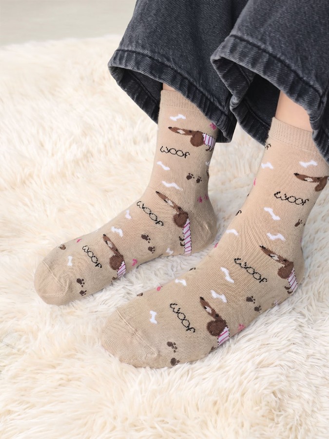 Children's socks Dachshund Dog 1184.066