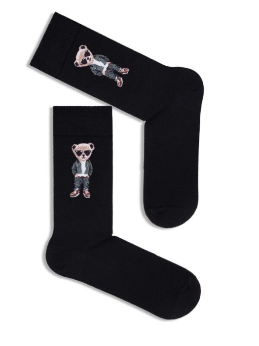Men's Smarty Bear pattern socks 0125.032