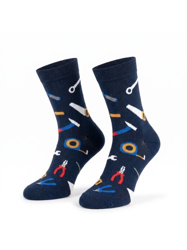 Men's Tools pattern short socks 1153.055 2