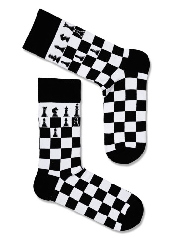 Men's socks Checkerboard 0125.153