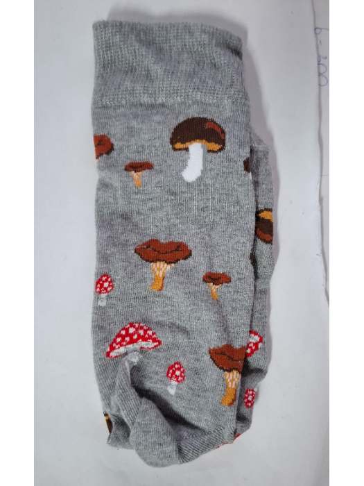 Men's Mushrooms pattern socks 0125.128