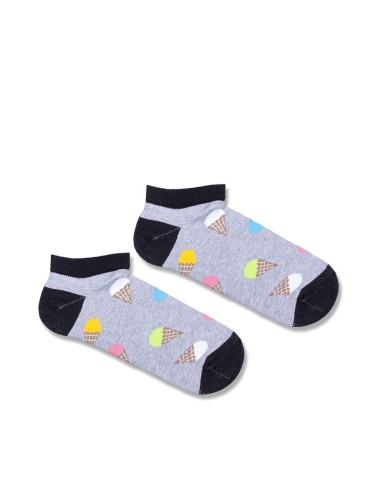 Men's Ice Creams pattern low ankle socks 010.1108 2